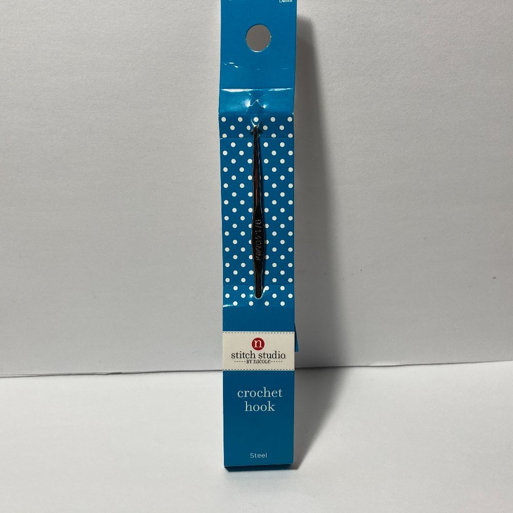 Steel Crochet Hook US 9 (1.4mm) 5" Stitch Studio